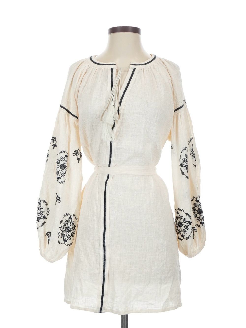 ✨ En Crème Embroidered Boho Mini Dress Size Small NWT✨